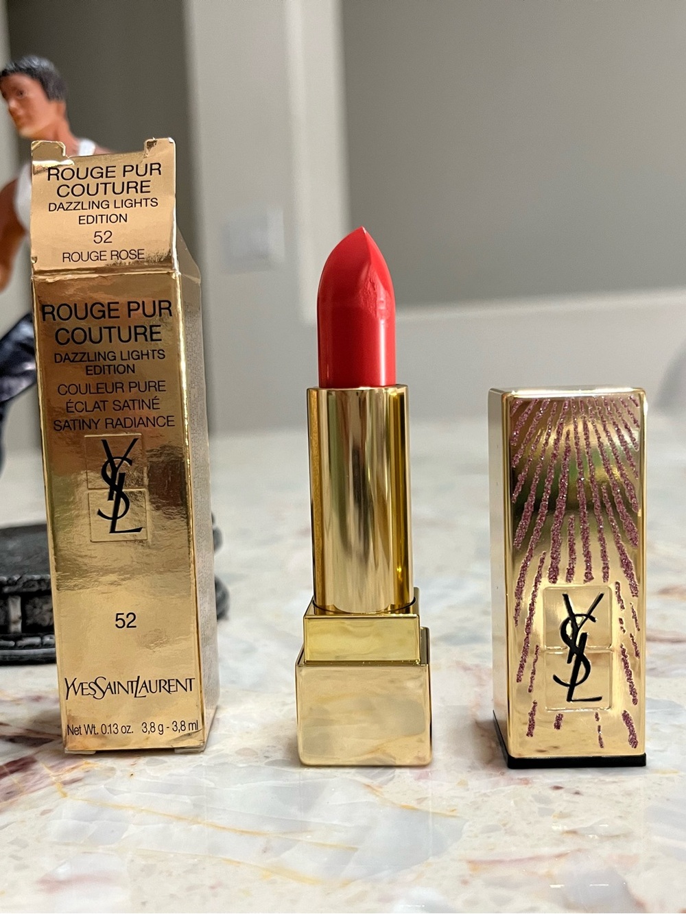 Yves Saint Laurent Rouge Pur Couture Lipstick in Rouge Rose 52